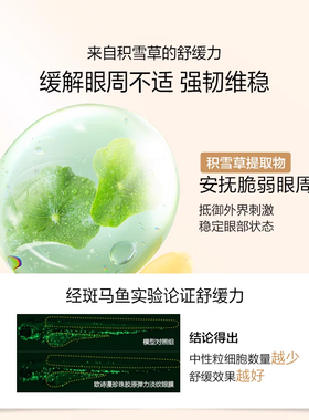 【天猫u先试用】欧诗漫胶原淡纹眼膜保湿舒缓淡化眼纹紧致眼膜正