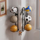 Xingxin home basketball storage rack wall hanging no punching