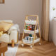 Solid wood second-hand trolley household removable snack rack