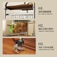 Second-hand gap trolley floor-standing storage rack living room snack storage mobile narrow sofa gap storage rack