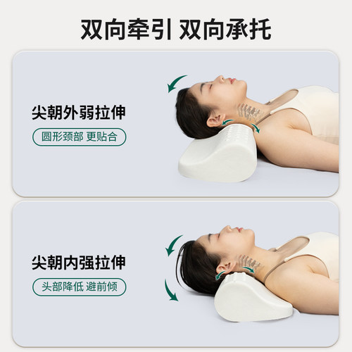 记忆棉枕头颈椎枕圆柱形护颈枕助睡眠枕芯颈椎不适专用睡眠枕 - 图1