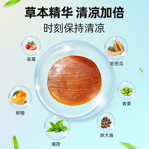 慢严舒柠橘红好爽润喉糖40g组合装薄荷清凉胖大海糖教师 - 图1