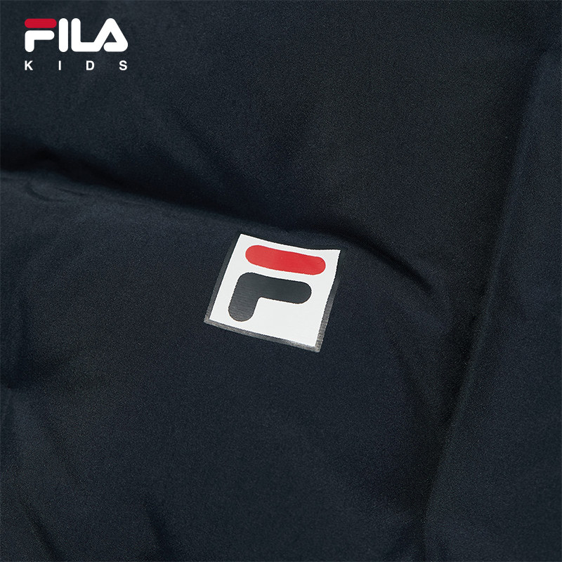 FILA斐乐儿童童装羽绒服2025年冬季新款男中大童轻薄网球运动外套