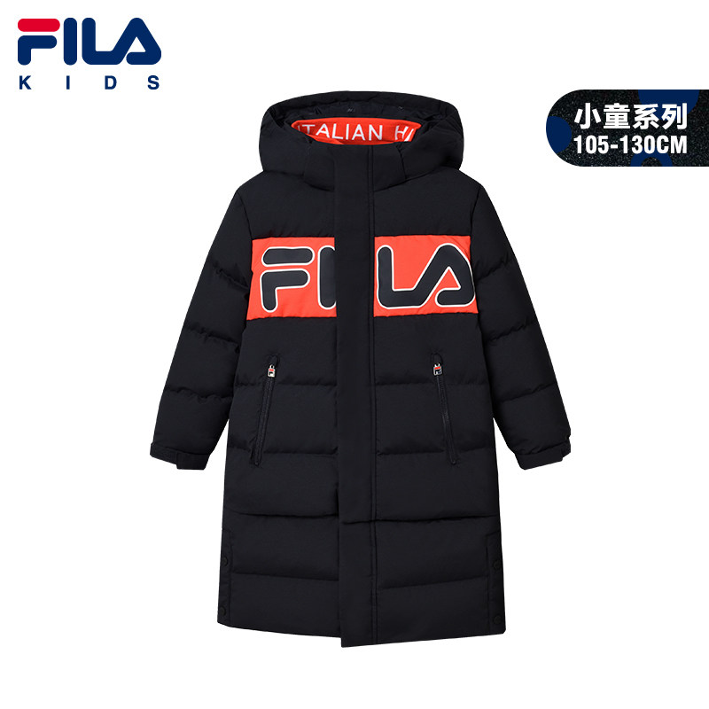 fila童装男大童长款冬新款羽绒服 FILA童装羽绒服