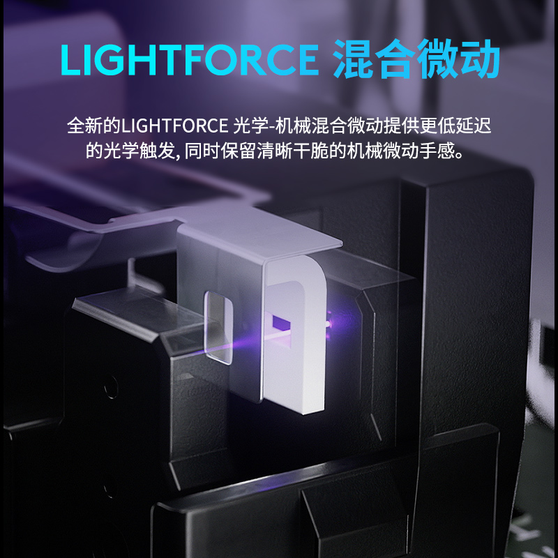 罗技G502XPLUS无线游戏鼠标混合微动可充电全新RGB炫光电竞专业