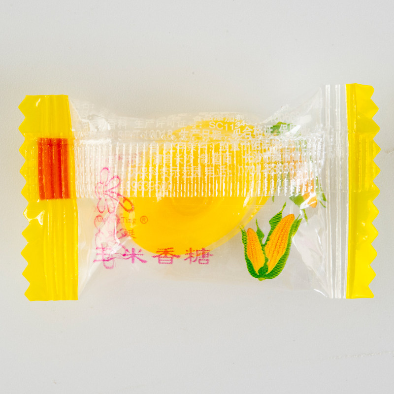 玉米糖结婚用的休闲品多口味橡皮糖 咔咔龙食品糖果