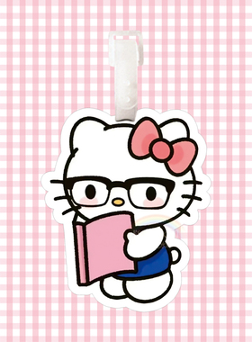 Hellokitty凯蒂猫行李牌书包挂件