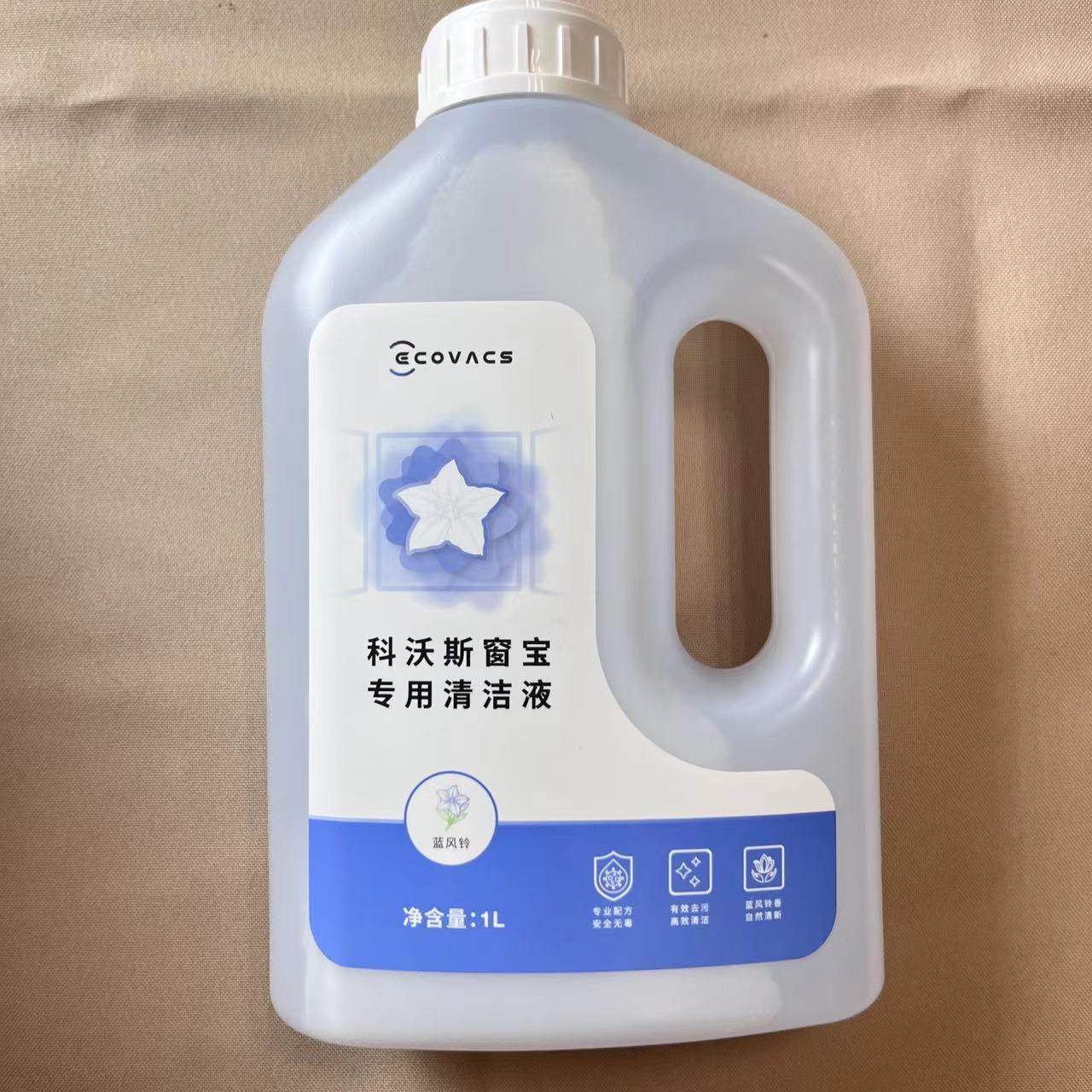 科沃斯原装1L窗宝清洁液W2擦窗机器人W1Spro窗宝抹布拖布清洁液 - 图1