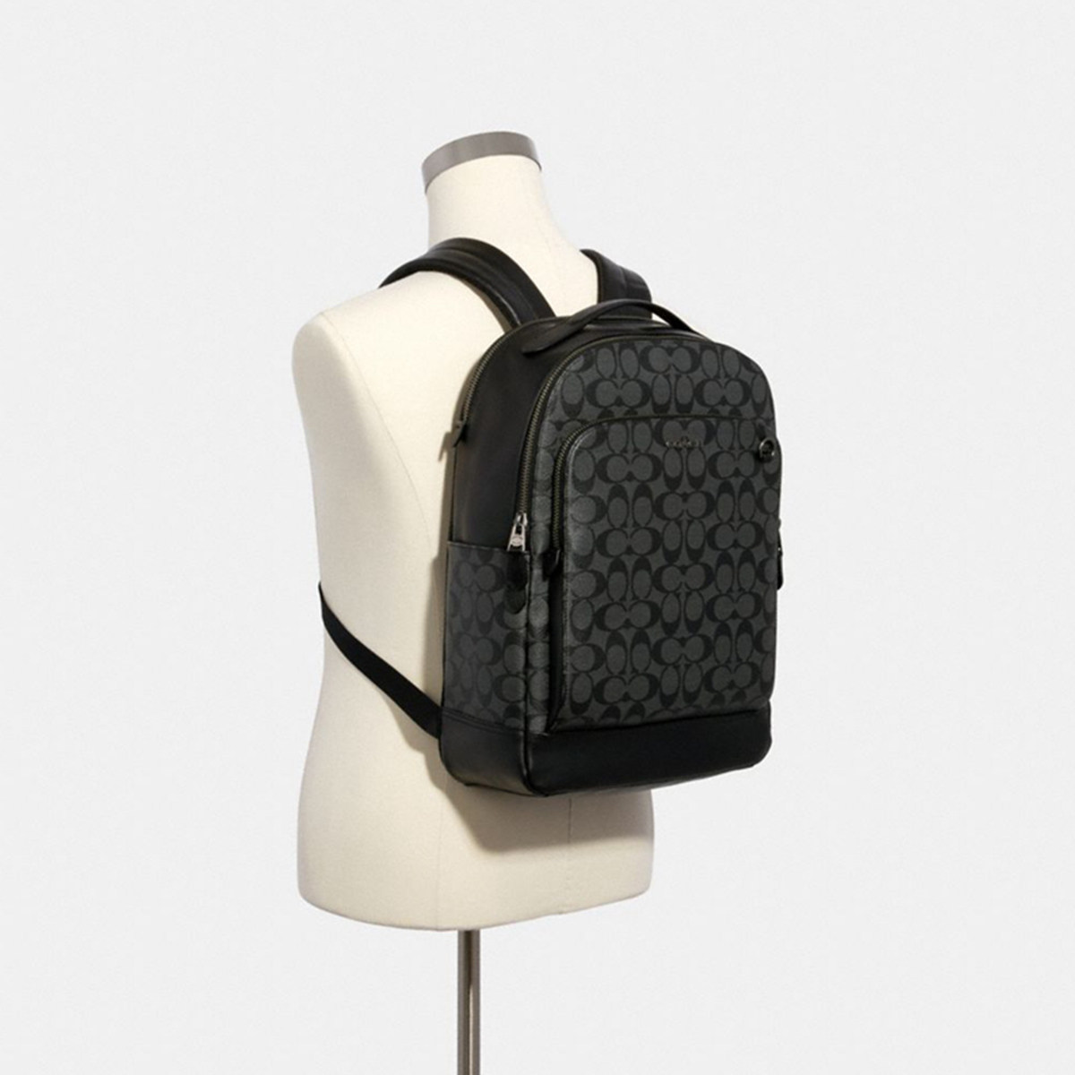 coach /蔻驰官方男士休闲c双肩包 COACH海外双肩背包