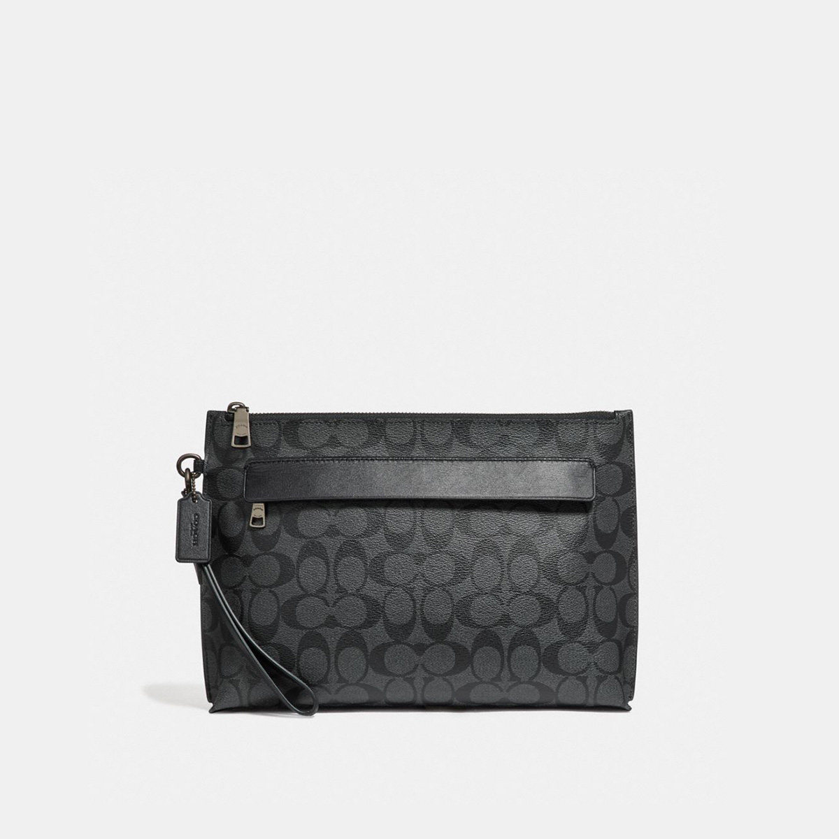 coach /蔻驰官方男士时尚c文件袋 COACH海外男士包袋