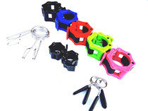 Barbell Quick buckle Aulever Rod Bell Bar Clips Dumbbells Fixed Buckle Clips Snap Spring 2 5cm25mm50 Lock Catch