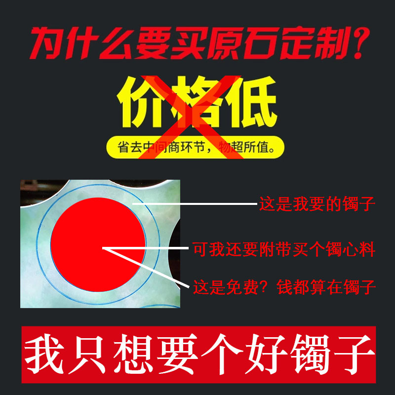 翡翠玉镯天然翡翠冰种手镯玉翡翠手镯圆条糯种绿手镯缅甸翡翠a货-图1