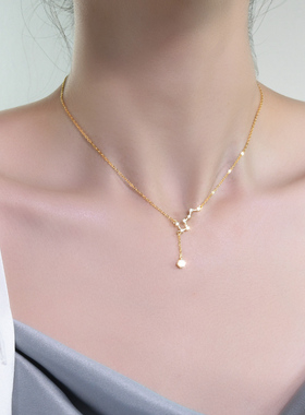 北斗七星项链轻奢小众女925银