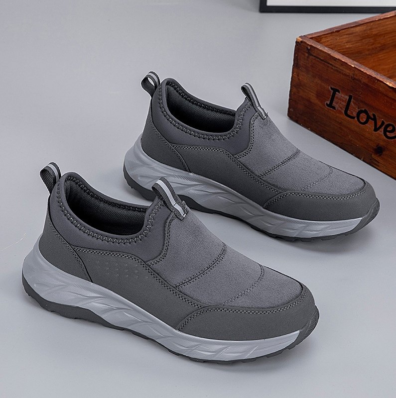 足立老人鞋男一脚蹬秋冬季防滑软底官方正品中老年休闲健步棉鞋女,淘宝优惠券,粉丝福利购,淘宝优惠卷