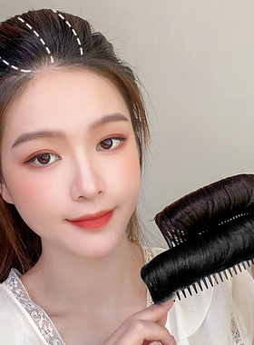 假发插梳10CM12CM自然黑深棕
