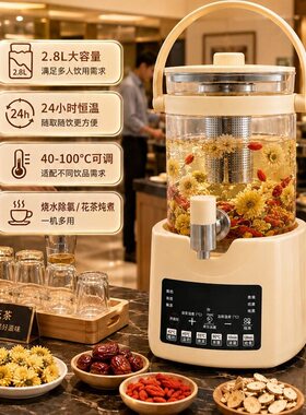 万利达多功能养生壶燕乐小店炖煮一体电热烧水壶恒温煮茶器花茶a3