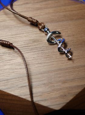 Lady pearl 蛇杖 单蛇缠杖 阿斯克勒皮俄斯之杖医学生的项链2023