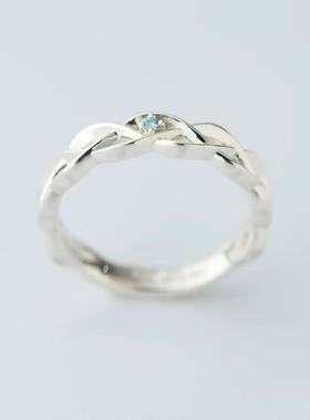 夏日口袋 Key25th周年 鸣濑白羽 婚戒戒指吊坠 周边同款指环项链