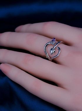 时空中的绘旅人婚戒叶瑄同款周边戒指DIY手作同人cos女主谷美指环