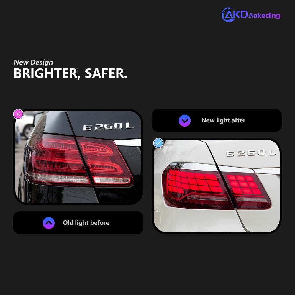 专用于奔驰E级W212尾灯总成E260龙鳞尾灯改装OLED流水转向升级,淘宝优惠券,粉丝福利购,淘宝优惠卷