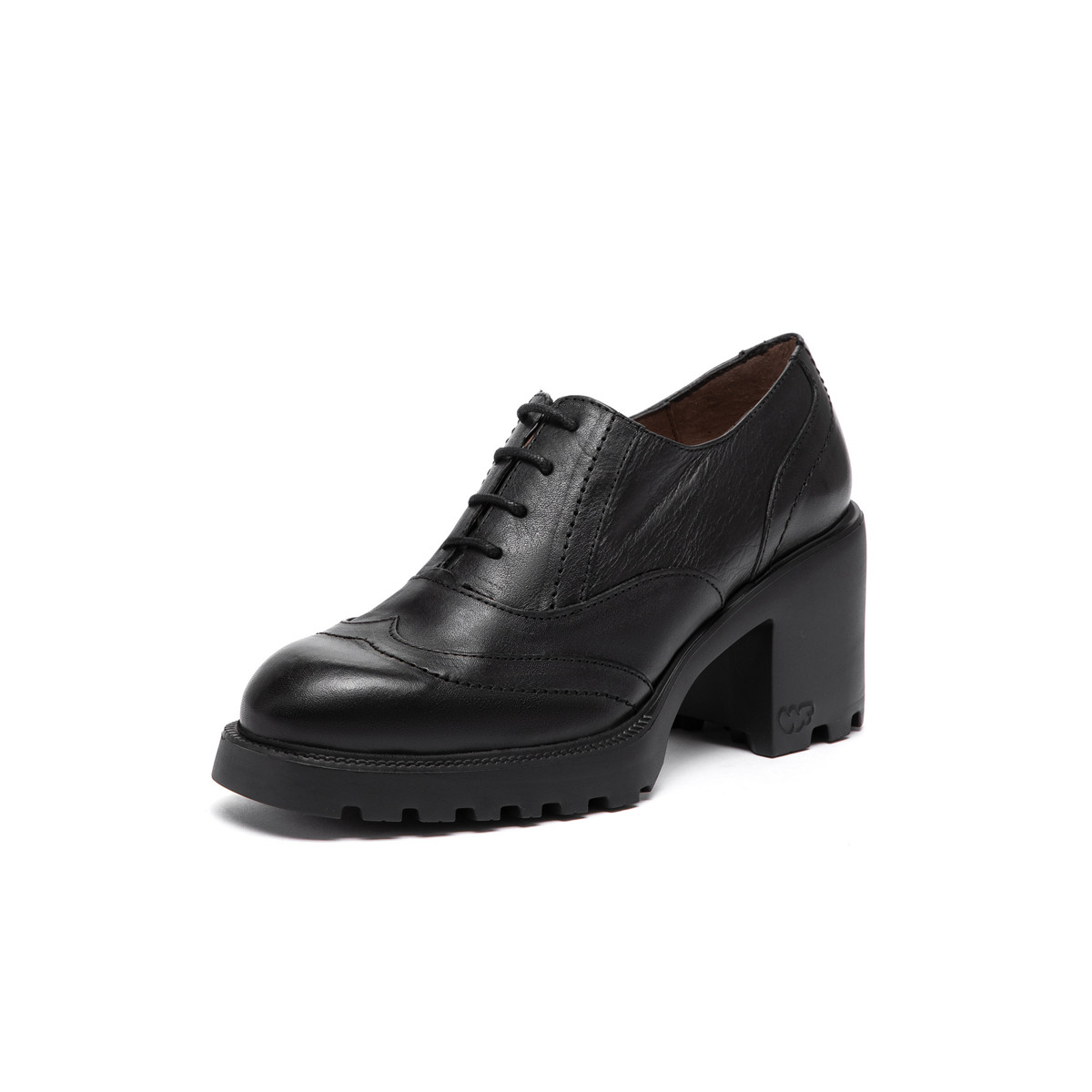 WONDERS西班牙原产进口绑带粗跟高跟水台超轻舒适女高跟鞋女单鞋,淘宝优惠券,粉丝福利购,淘宝优惠卷