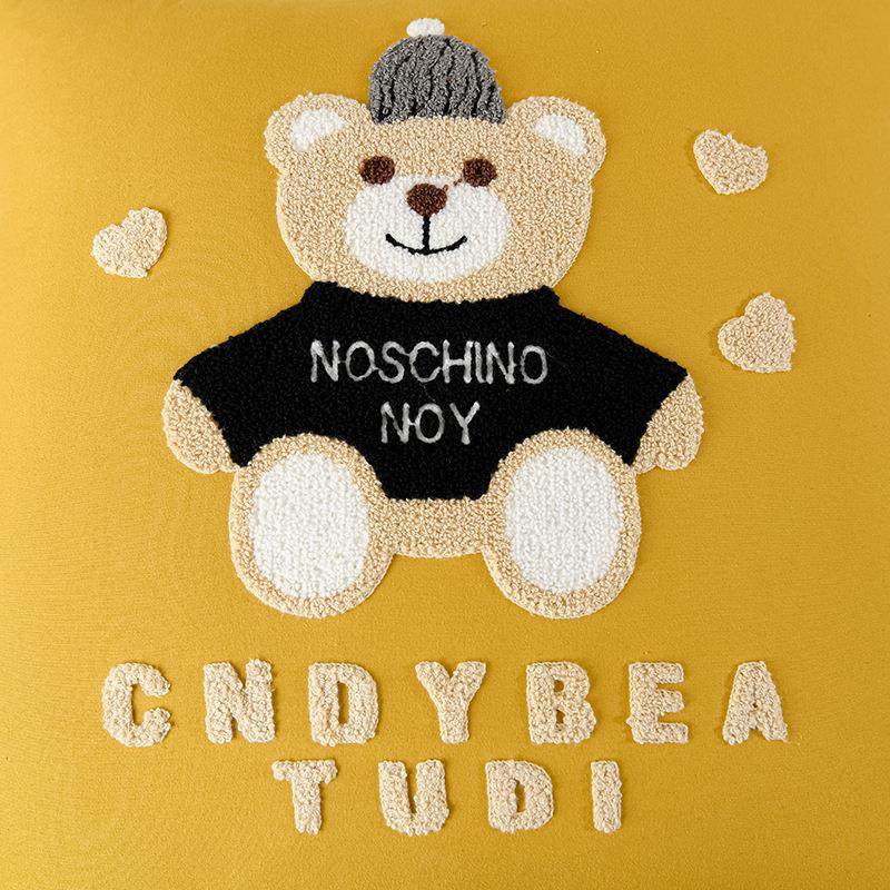 帽子熊毛巾绣四季款抱枕被子两用四季通用二合一沙发汽车靠枕车载,淘宝优惠券,粉丝福利购,淘宝优惠卷