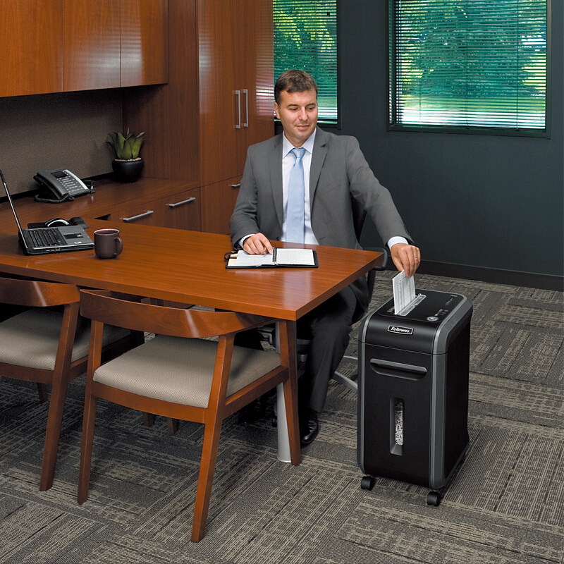 fellowes范罗士99ms商用办公粉碎机 范罗士碎纸机