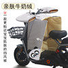 Electric car windshield quilt, parent-child style, winter velvet thickened child seat, battery car waterproof, 2025 new autumn