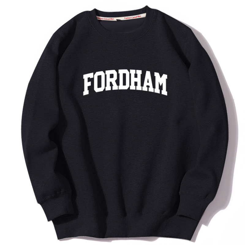 福特汉姆大学卫衣 Fordham University 男女士圆领卫衣加绒和薄款