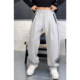 2025 new winter style scimitar casual pants with stitching lines