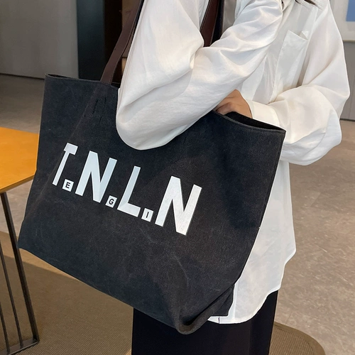 Вместительный и большой шоппер, вместительная и большая барсетка, льняная сумка, изысканный стиль