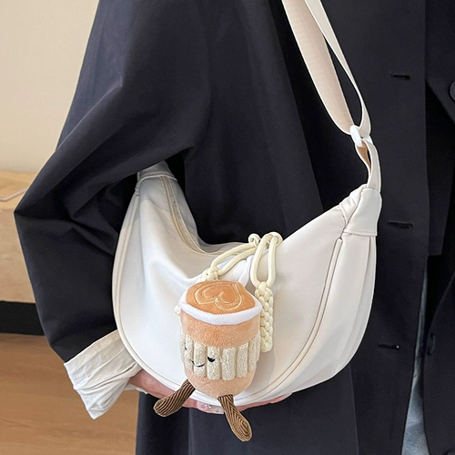 Вместительная и большая сумка на одно плечо, весенняя универсальная нейлоновая сумка через плечо для отдыха