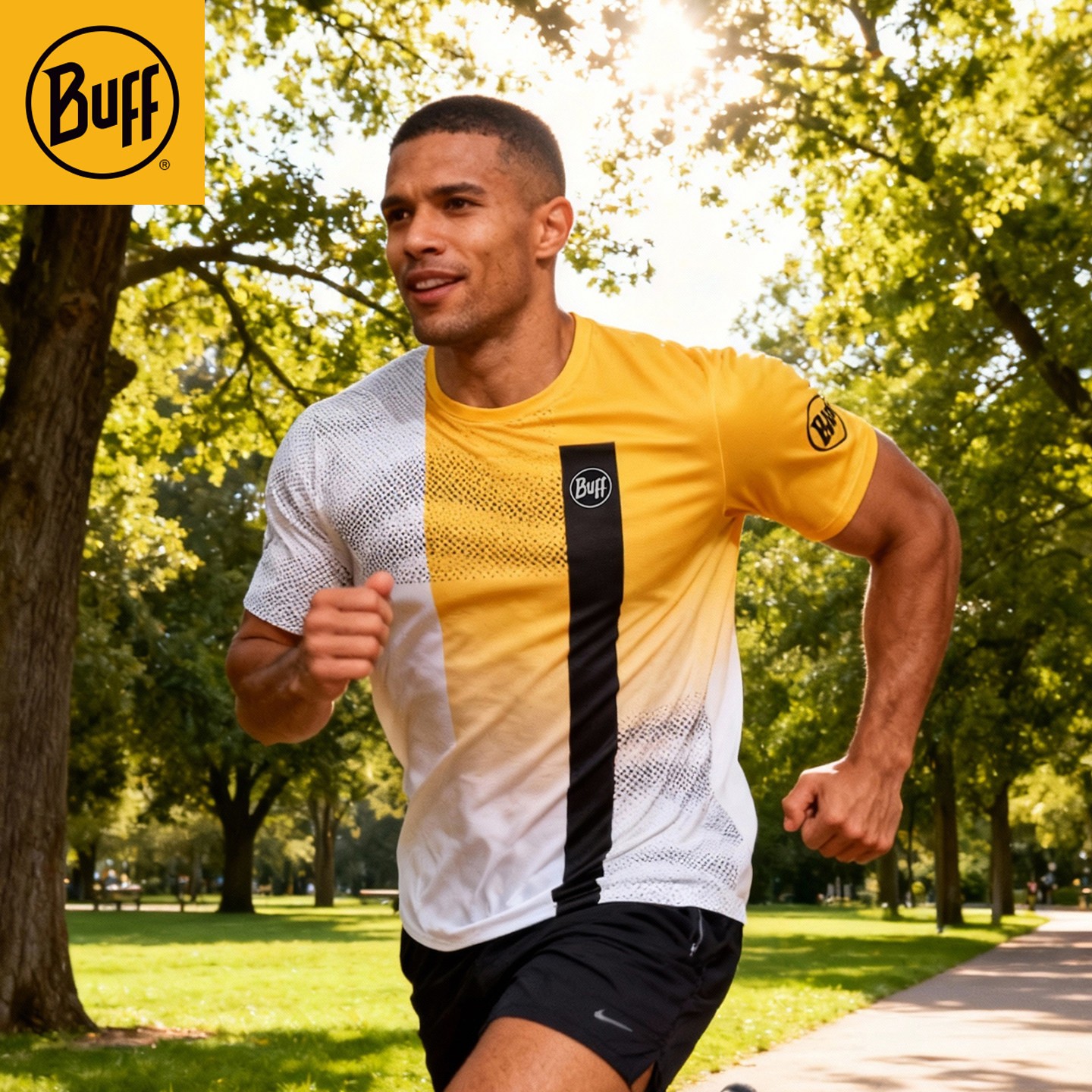 Buff跑步短袖背心户外运动T恤衣服透气速干排汗超轻量高弹男女薄,淘宝优惠券,粉丝福利购,淘宝优惠卷