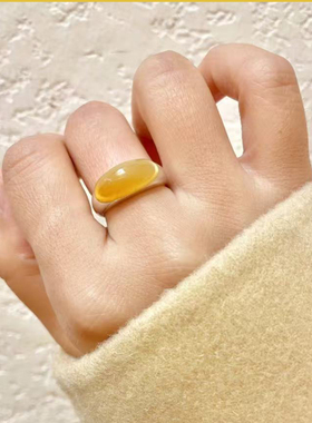 pongpong女生银ins天然宝石