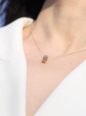 小众设计暴富财运项链定制刻字