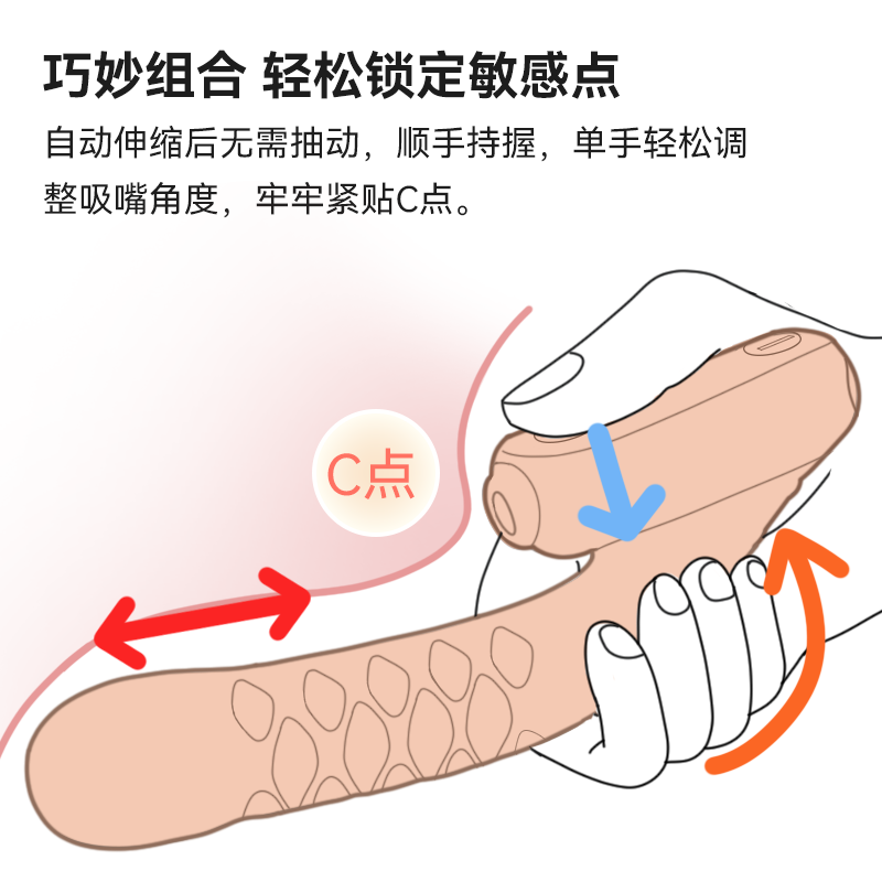 轻喃伸缩震动棒电动全自动女用品女性专用情趣成人性玩具神器振动 - 图1