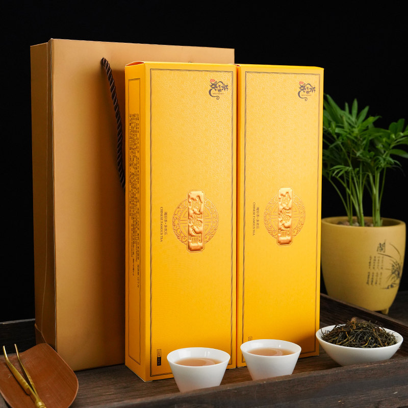 金骏眉红茶浓香茶叶礼盒装正宗蜜香金俊眉武夷新茶烟条礼盒装300g,淘宝优惠券,粉丝福利购,淘宝优惠卷