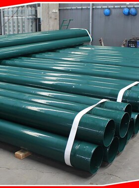 国标热浸塑钢管市政工程用热浸塑钢管穿线钢管涂塑钢管过路穿线管