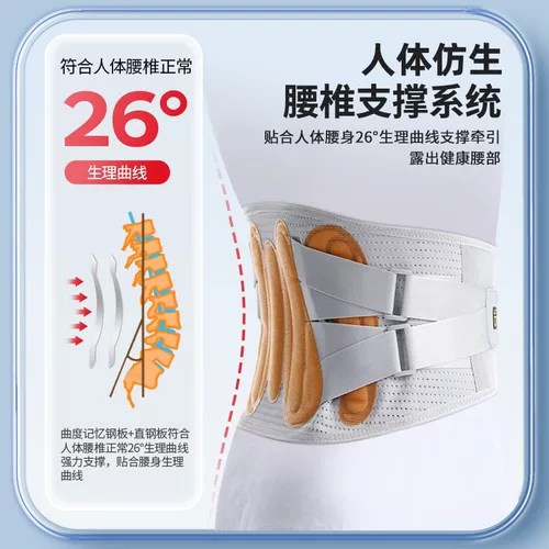 Пояс для медицинской помощи поясничный сжатие поясничное сжатие исправление дышащая поясничная поддержка пожилых людей с травмой тали