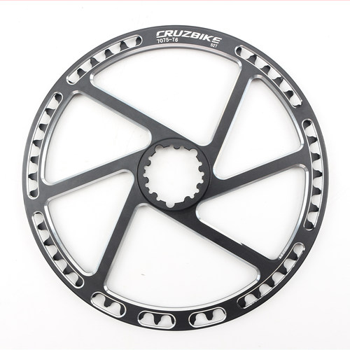 CRUZbike 折叠自行车折叠车护盘牙盘 一体单速速联三钉50/52T单盘 - 图3