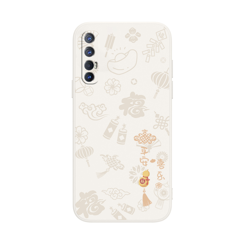 平安喜乐适用oppoReno3Pro手机壳Reno3Por5G新款OPPO套pcrm00男0pp0ppoReno女opopReno新年oppor曲屏opρo软 - 图0