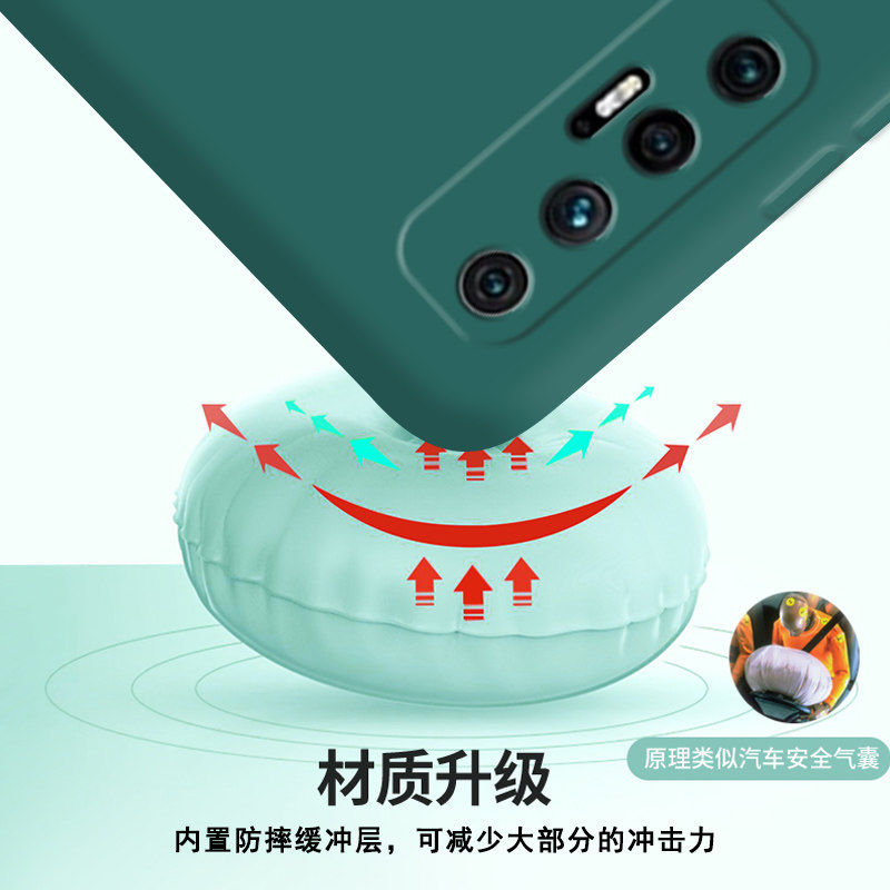 Suitable for Xiaomi 10s mobile phone case, Supreme Commemorative Edition liquid silicone silicone 5G protective cover, all-inclusive anti-fall Mi 10 men and women new soft shell MI10s limited edition curved screen creative frosted soft