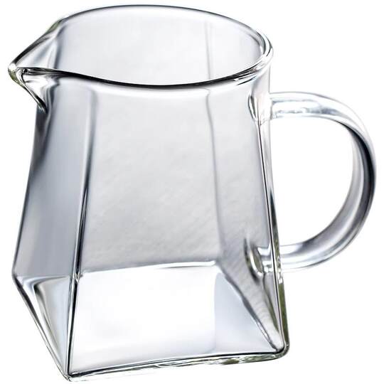 Dispensadores de té grandes y pequeños de vidrio con alto contenido de borosilicato