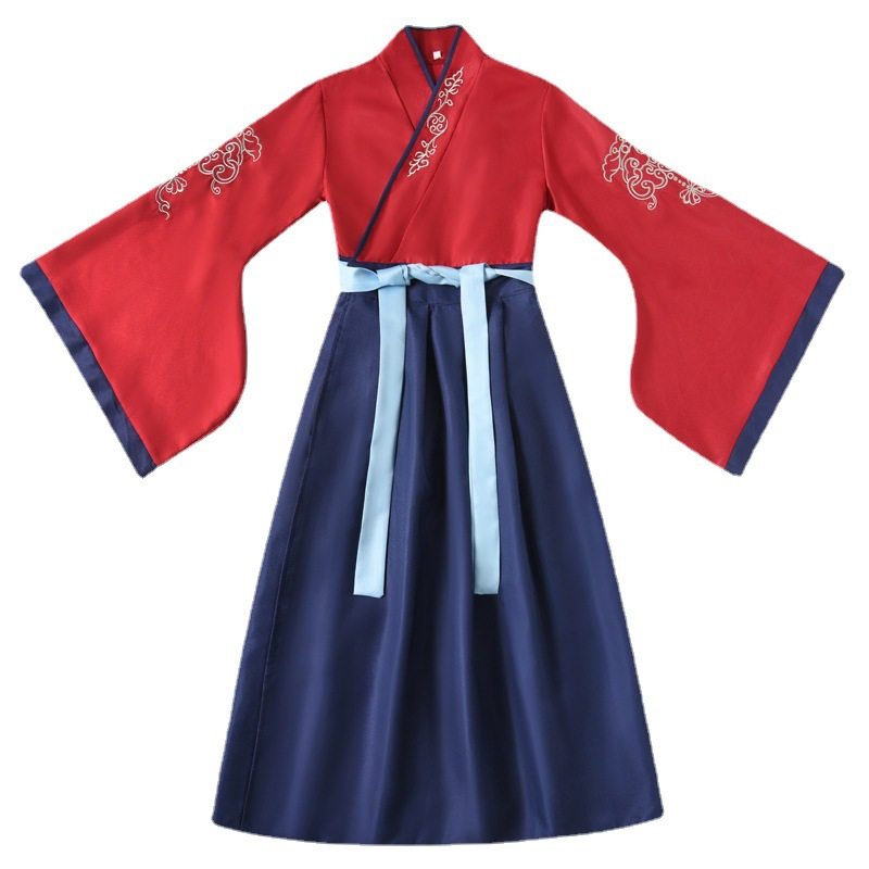 儿童汉服幼儿园古装国学服男女孩书童三字经开笔礼演出服中国风,淘宝优惠券,粉丝福利购,淘宝优惠卷