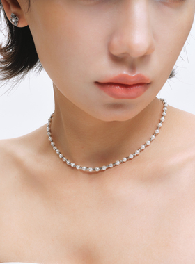 ClassybyCH 银饰 珠汐浮游系列 星粼·AstraRose 十字架项链