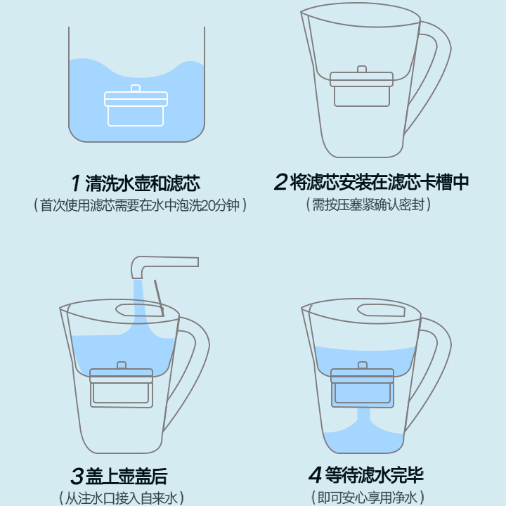 苏泊尔净水壶家用自来水厨房水壶 苏泊尔石榴王净水器