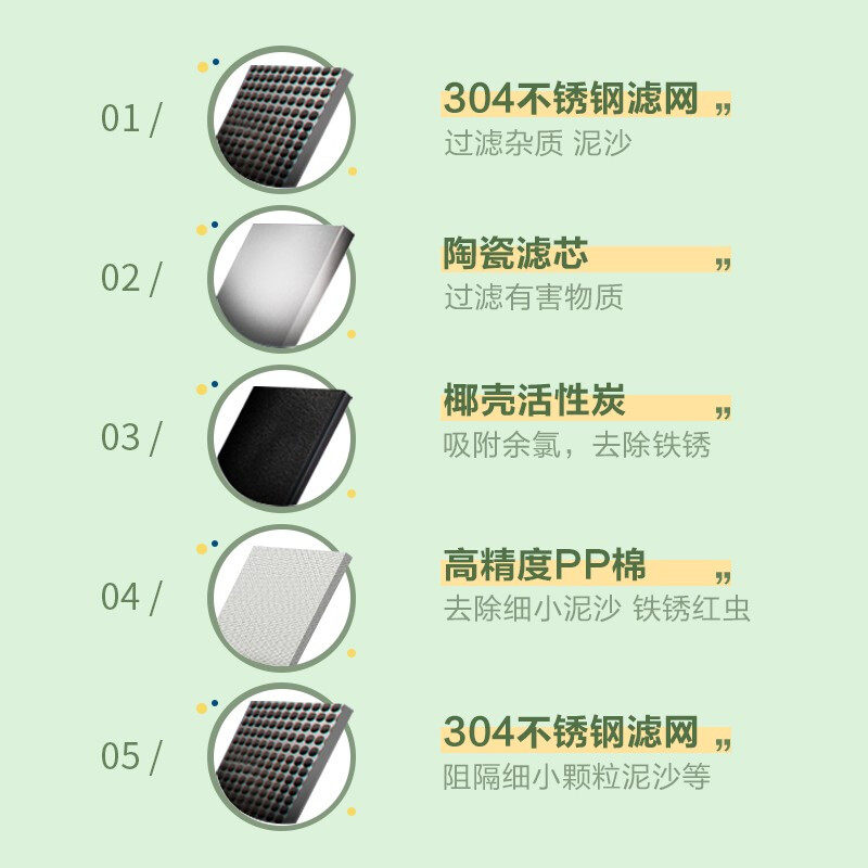 苏泊尔c6家用厨房前置非直饮水龙头 苏泊尔石榴王净水器