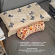 Triangular cervical vertebrae pillow for buckwheat shell health pillow for women to protect cervical vertebrae and help sleep