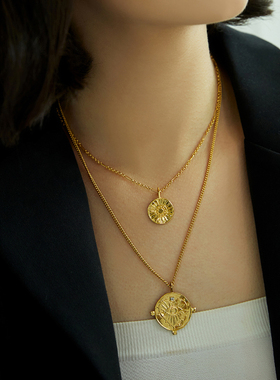 小众高级感复古项链毛衣链