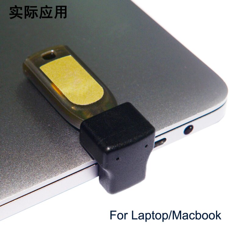 适用iPhone 15 180度弯头USB-C Type-C上下弯头对3.0母OTG手机接U盘 转接头
